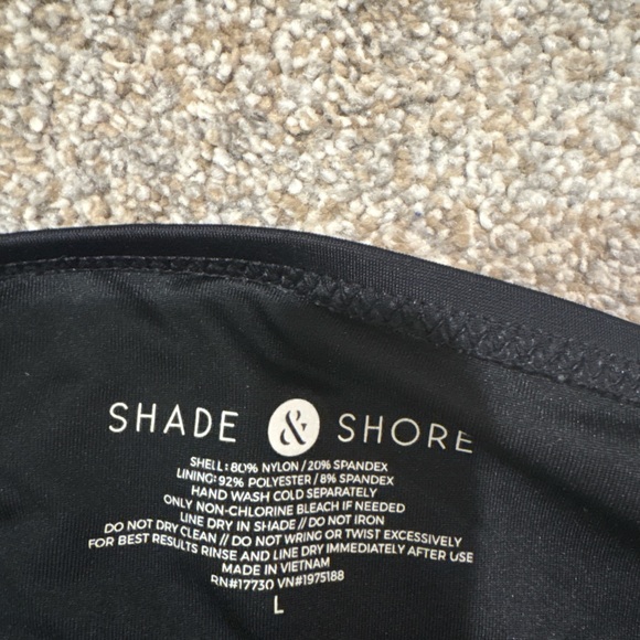 Embroidered Black Bikini Set - Picture 3 of 5